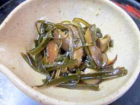 出汁ガラは捨てないでⅡ！常備菜「椎茸昆布佃煮」